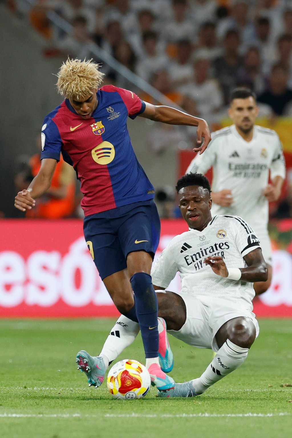 Ida. El Barcelona recibe esta tarde al Inter de MIlán en las semifinales de la Champions League.