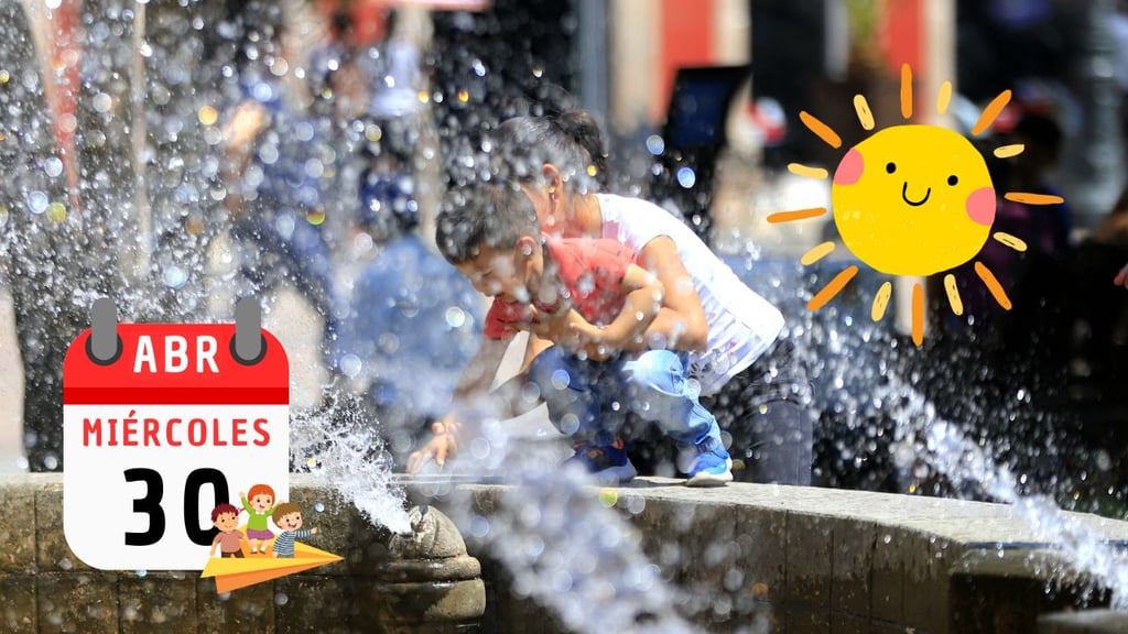 ¡Día del Niño bajo el sol! Así será el clima HOY miércoles 30 de abril en Durango