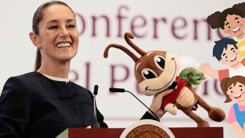 Las infancias 'son el presente' de México: Claudia Sheinbaum