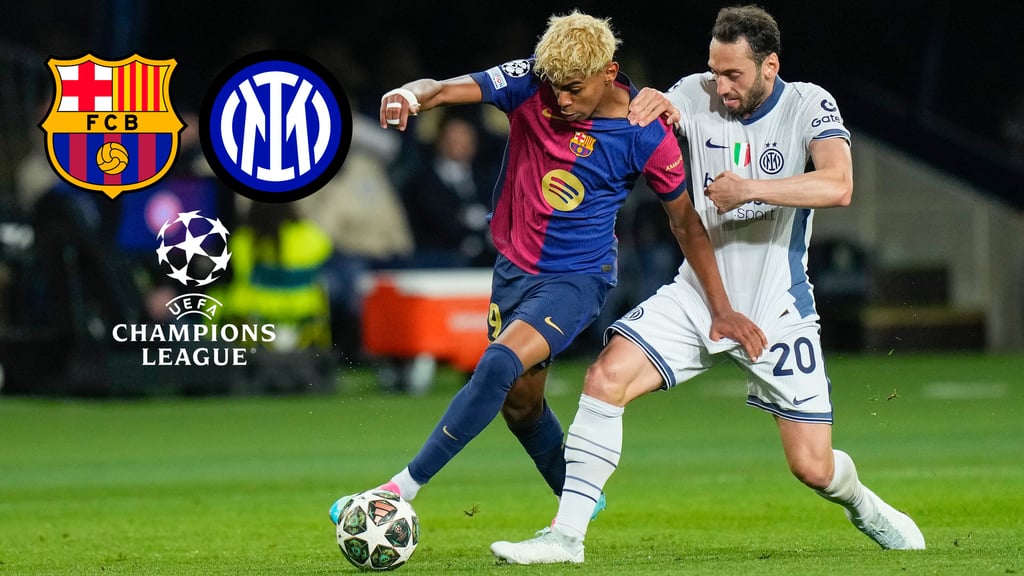 Champions League: FC Barcelona e Inter de Milán empatan 3-3 en las semifinales de ida