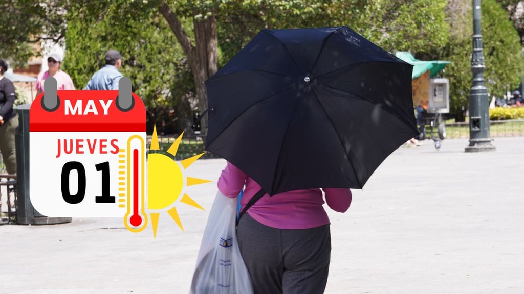 Seguirá el calor y fuertes vientos en Durango: así será el clima HOY jueves 1 de mayo