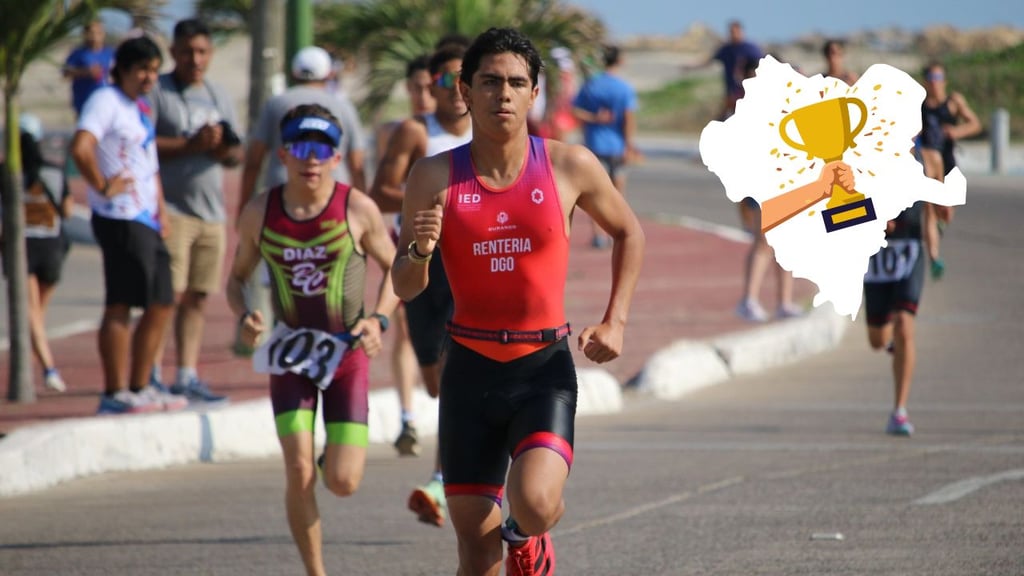 Olimpiada Nacional: Durango suman 5 lugares en acuatlón y uno en duatlón