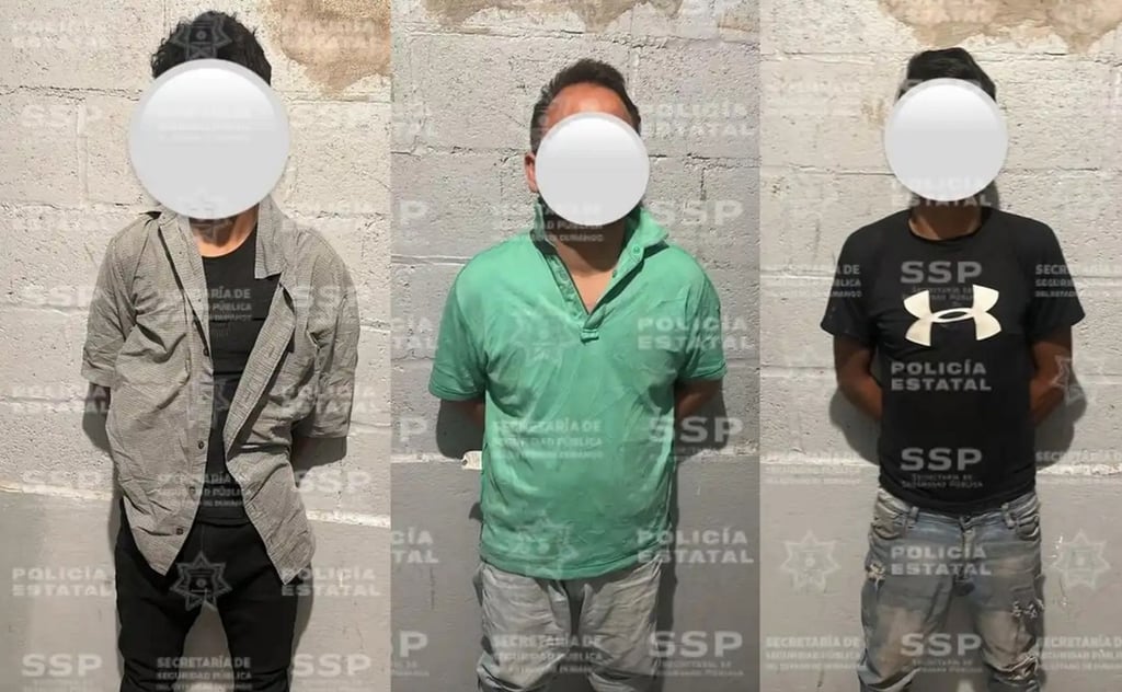 Procedimiento. Fueron llevados a los módulos de detención temporal de la Vicefiscalía Región Laguna y puestos a disposición de la autoridad correspondiente para determinar su situación legal.