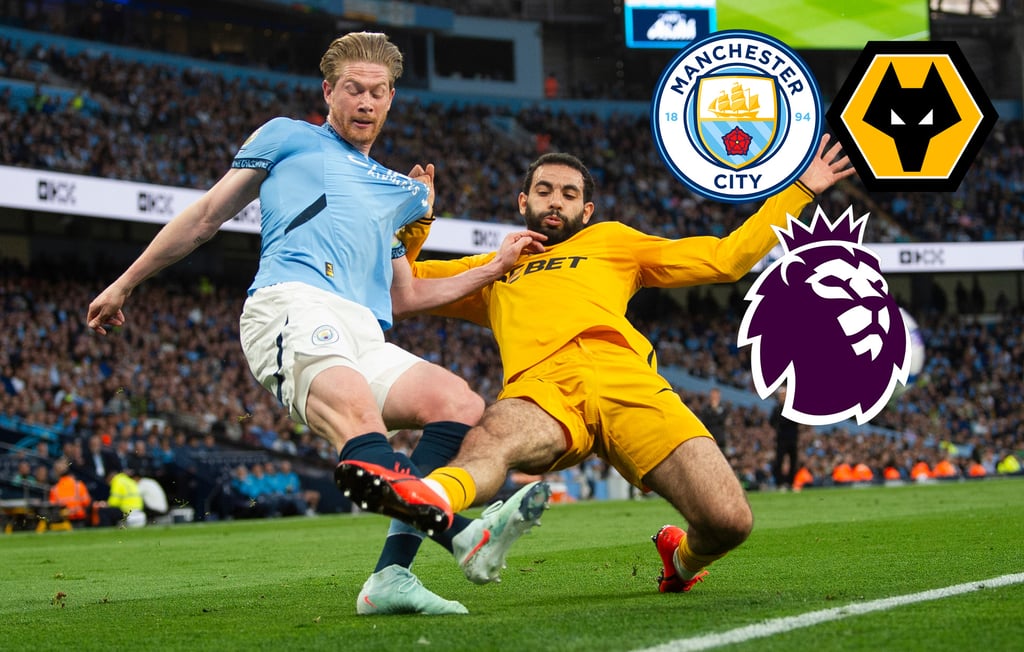 Premier League: Manchester City derrota al Wolverhampton 1-0 con gol de Kevin De Bruyne