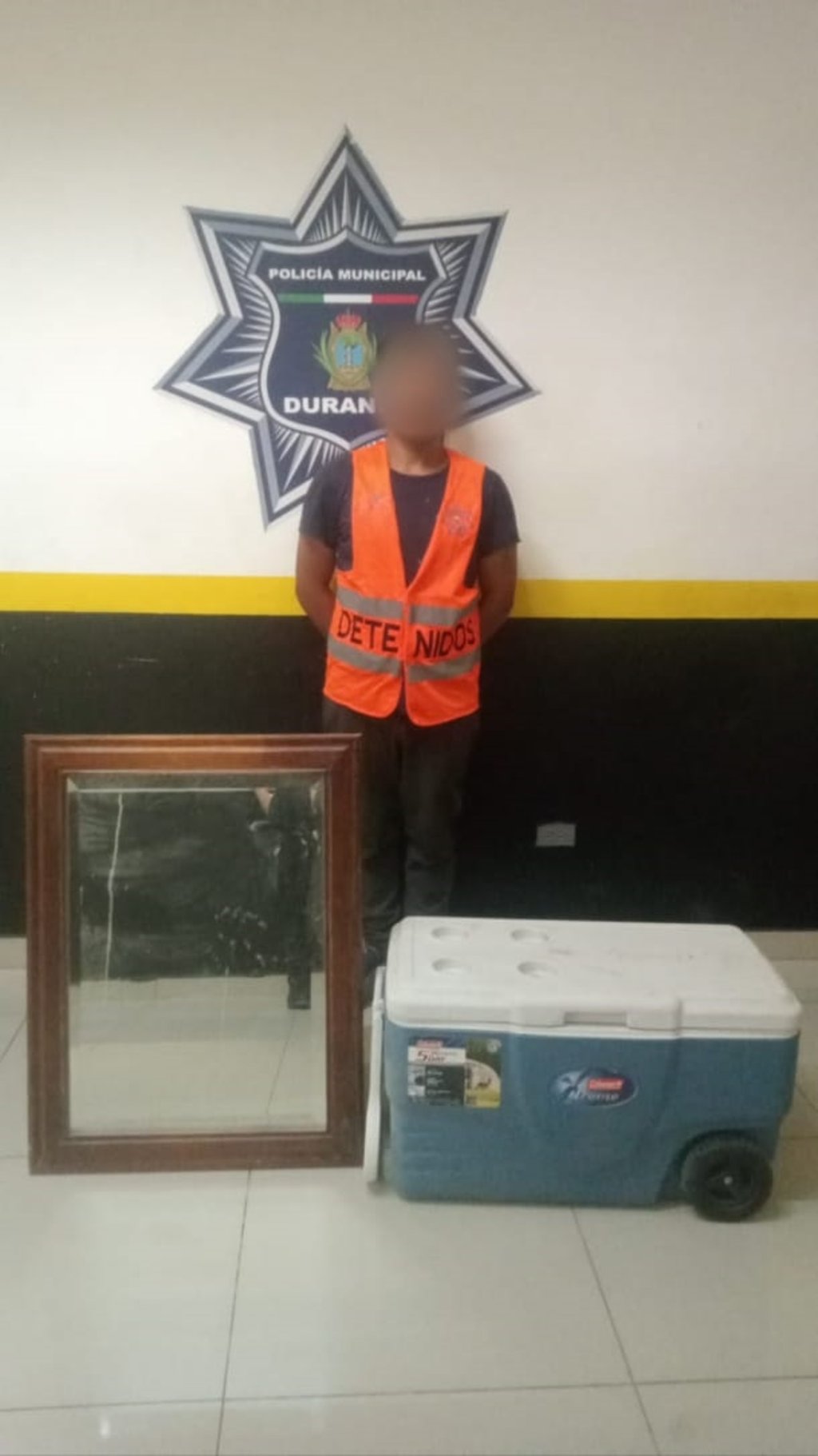 Acción. La Policía Municipal detuvo a un sujeto acusado de robo a casa-habitación.