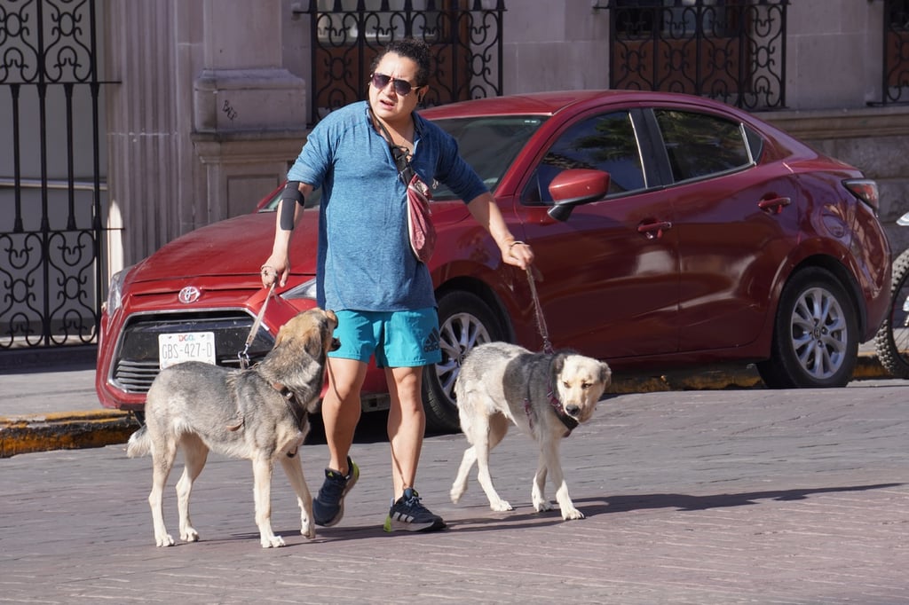 Temperaturas. Desde muy temprano, en la zona urbana se empieza a sentir algo de calor, pero en la Sierra de Guanaceví siguen con temperaturas bajo cero.