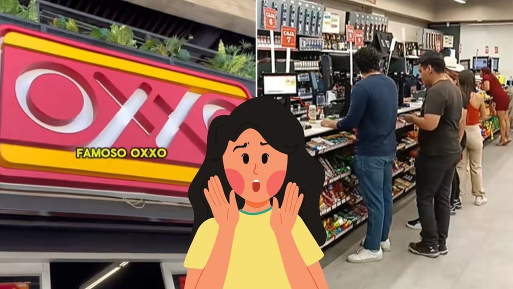 Conoce el Oxxo más grande de México; no tiene dos, sino 16 cajas | VIDEO