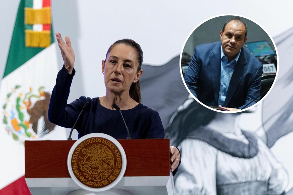 Cuauhtémoc Blanco: 'todo mundo es inocente hasta que se demuestre lo contrario', así se refirió Sheinbaum