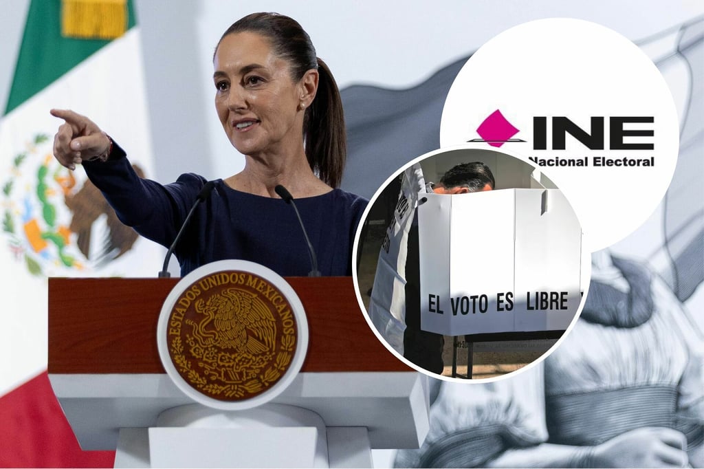 Elección de Jueces: Sheinbaum ya cambió su domicilio en su INE; votará a un costado de Palacio Nacional