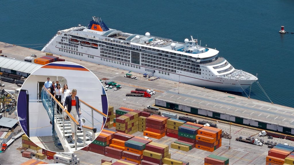 Mazatlán recibe a primer crucero turístico de mayo; esperan otros cinco en el mes