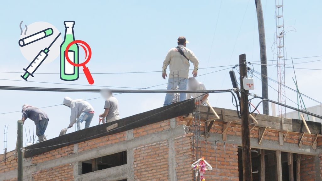 Sector de la construcción implementa supervisión tras aumento de adicciones en sus trabajadores