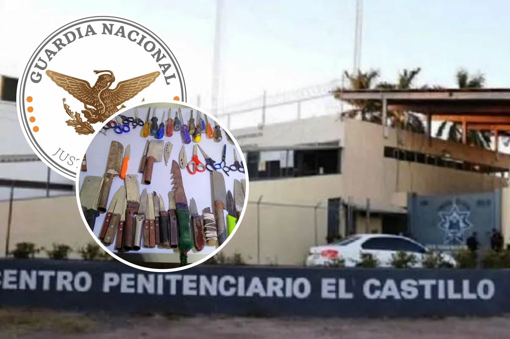 Violencia en Sinaloa: Guardia Nacional realiza operativo en penal del Castillo en Mazatlán