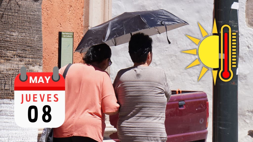Jueves con más calor en la ciudad de Durango: así será el clima HOY 8 de mayo