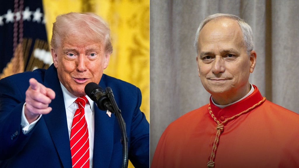 Donald Trump: Un 'gran honor' para el país que León XIV sea el primer papa estadounidense