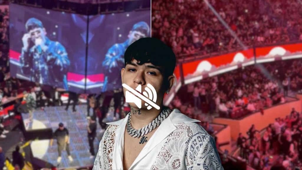 Así le quitaron el audio a Junior H por cantar narcocorrido sobre hijo de 'El Chapo' | VIDEO