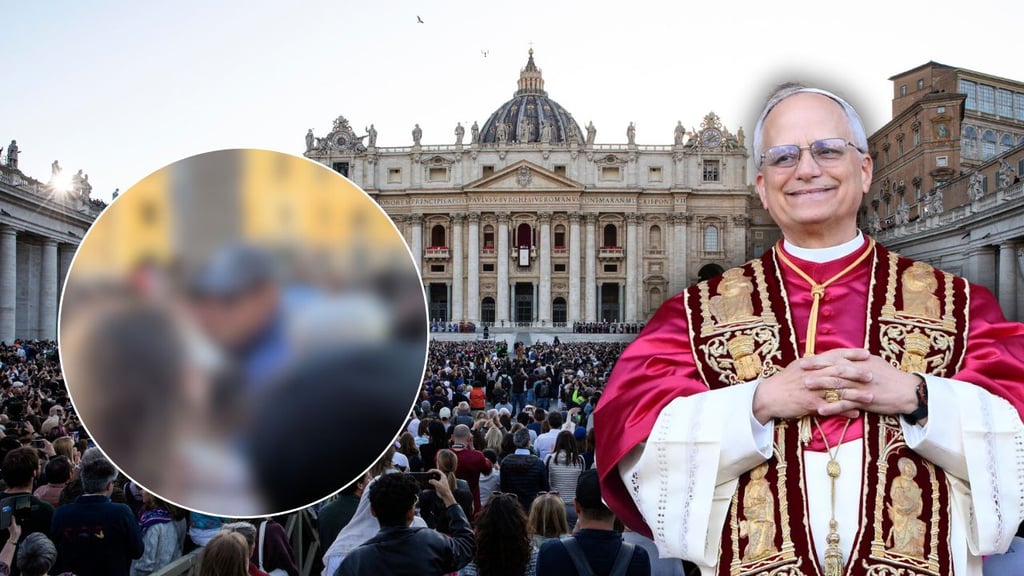 ¿Harry Styles estuvo en el Vaticano para el anuncio del nuevo papa? Imagen se viraliza en redes