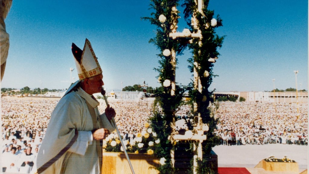 Juan Pablo II estuvo en Durango hace 35 años, un día como hoy
