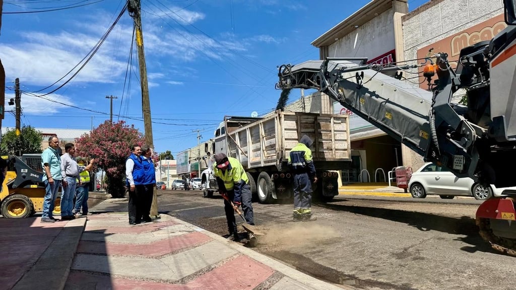 Detalles. El Director de Obras Públicas explicó que este recarpeteo es de cinco centímetros de espesor.