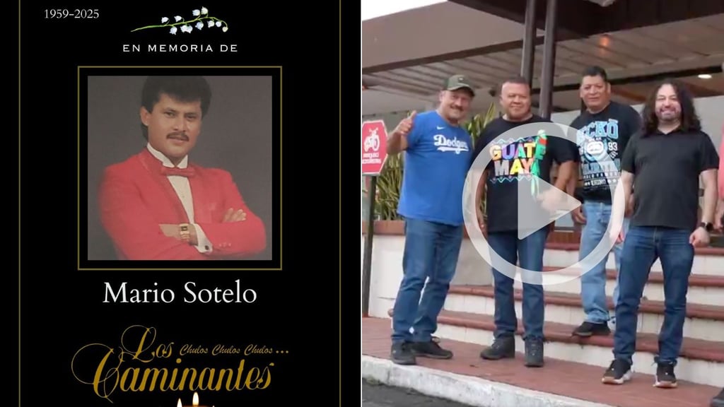 Difunden video de las últimas horas del cantante Mario Sotelo antes de morir ahogado