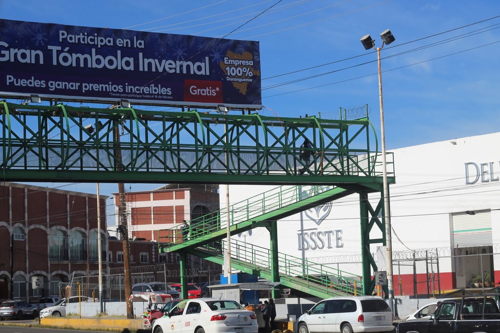 Puentes y cultura peatonal en la ciudad de Durango