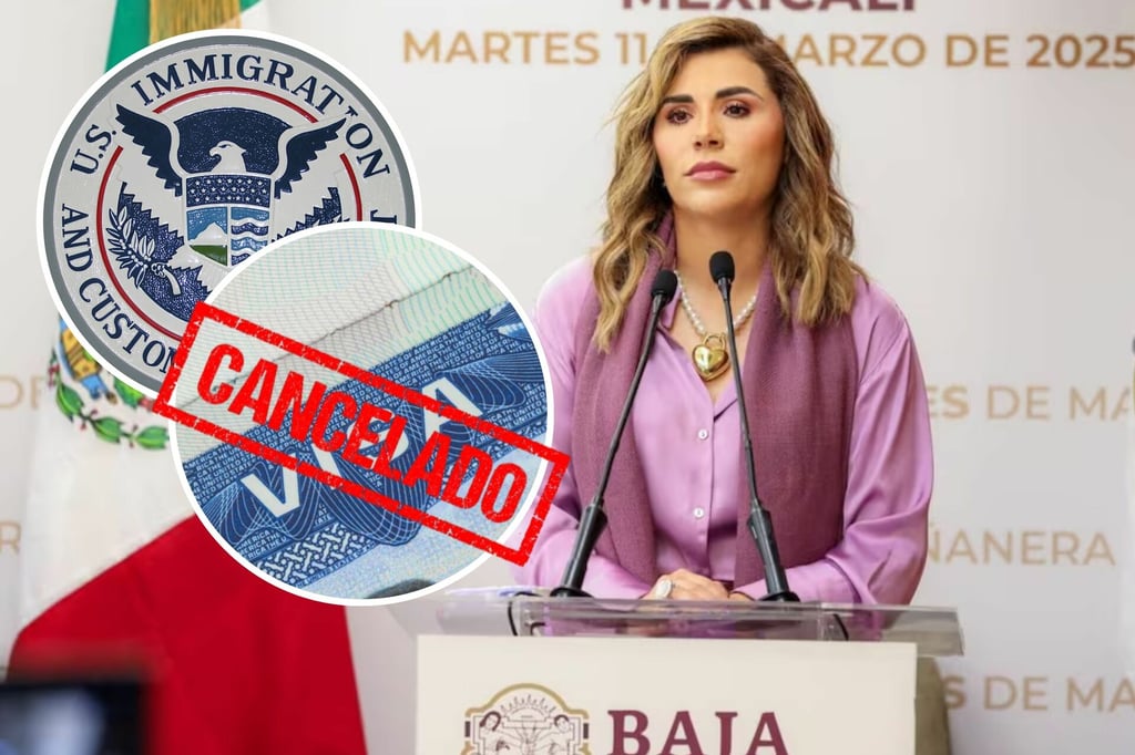 EU retira visa a gobernadora de Baja California, María del Pilar y a su esposo