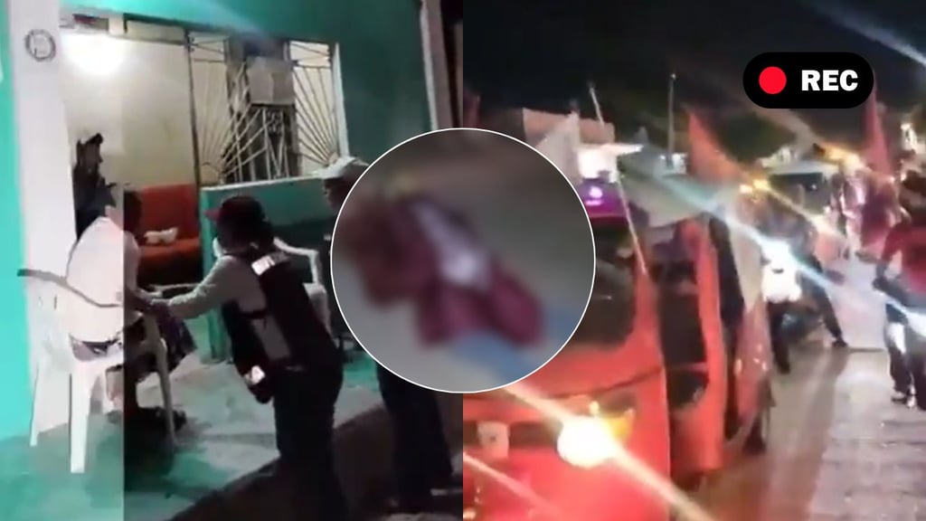Asesinan a candidata de Morena durante mitin en Veracruz y queda grabado EN VIVO
