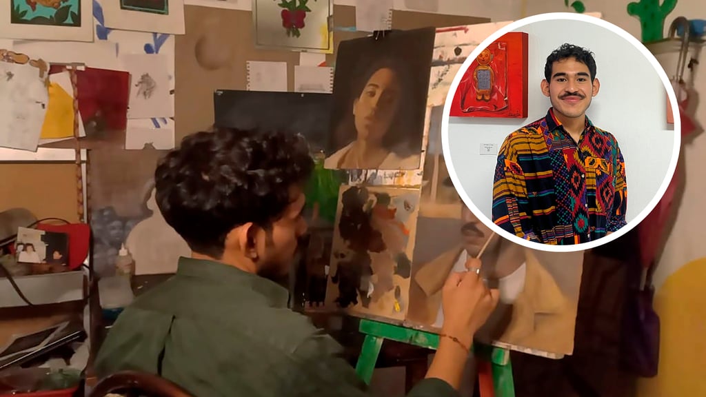 Dani Cadena: El color y el simbolismo de un artista duranguense