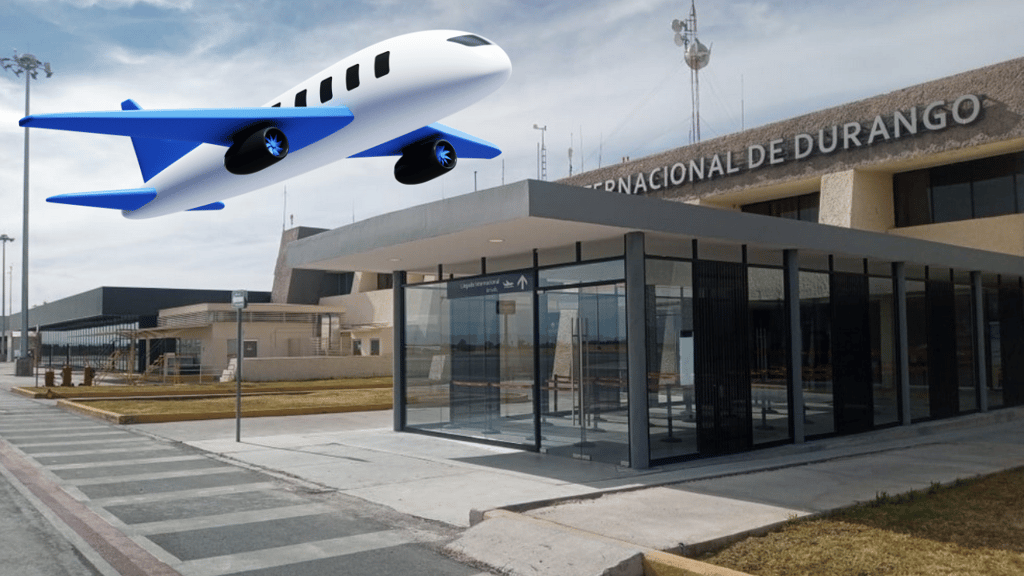 Flujo de pasajeros en aeropuerto de Durango incrementó 3.5% en primer cuatrimestre de 2025