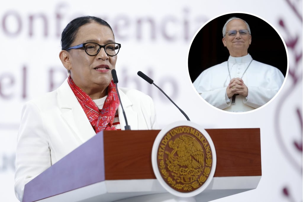 Leon XIV: Rosa Icela Rodríguez entregará carta para formalizar invitación a visitar a México