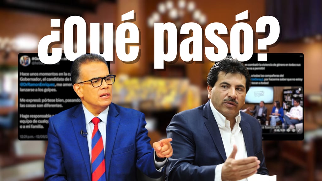 ¿Qué pasó entre José Ramón Enríquez, candidato a Presidente Municipal, y Heber García, periodista duranguense?