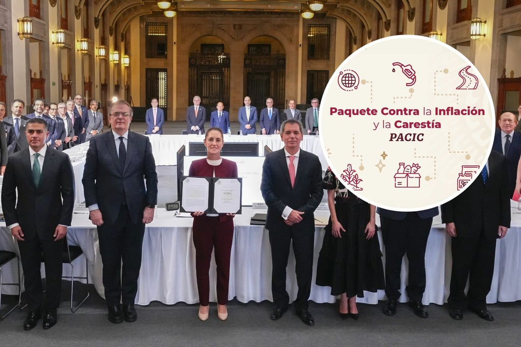 PACIC: Sheinbaum y empresarios acuerdan mantener el precio de la canasta básica en 910 pesos