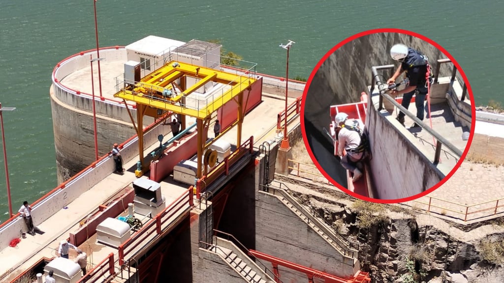 Realizan pruebas de izaje en la presa Guadalupe Victoria | ¿Cómo son y para qué lo hacen?