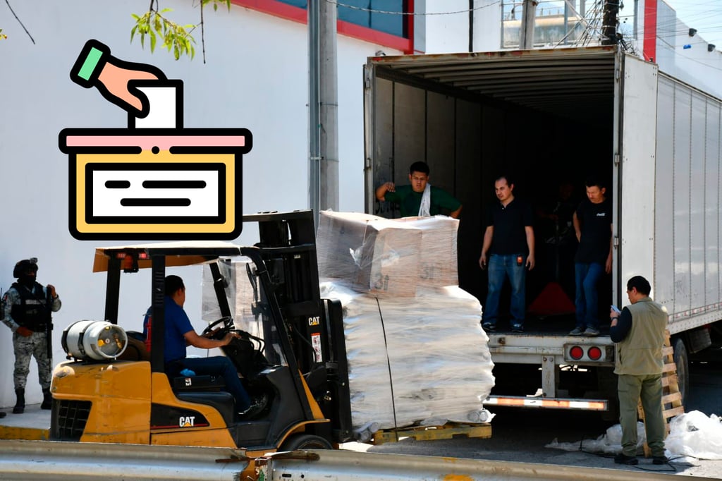 Trasladan más de cinco millones de boletas para elección judicial en Durango