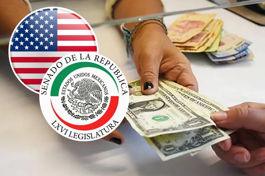 'Arbitrario e injusto'; Senado rechaza iniciativa de ley en EU para cobrar 5% a remesas