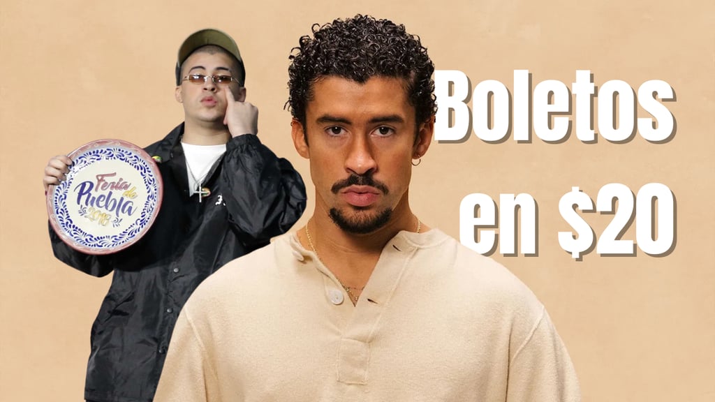Boletos a 20 pesos; así fue una de las presentaciones de Bad Bunny en México