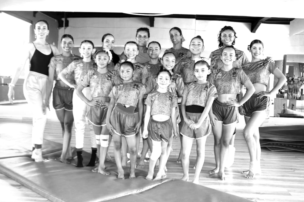 Entusiasmo. El equipo de Forever Jazz & Fitness se declaró listo para participar en México.