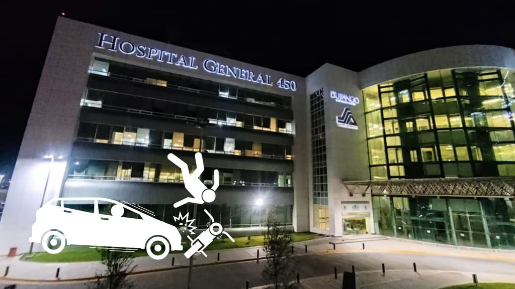 Atropellan a ciclista en Guadalupe Victoria; fue trasladado a Durango en estado grave