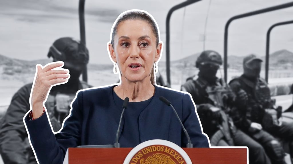 Niega Sheinbaum que agentes de EU apoyen a México en operativos contra el narco