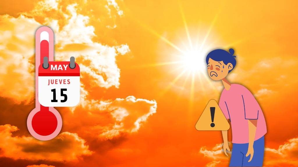 Onda de calor dejará temperaturas superiores a 45 grados este jueves, ¿afectará a Durango?