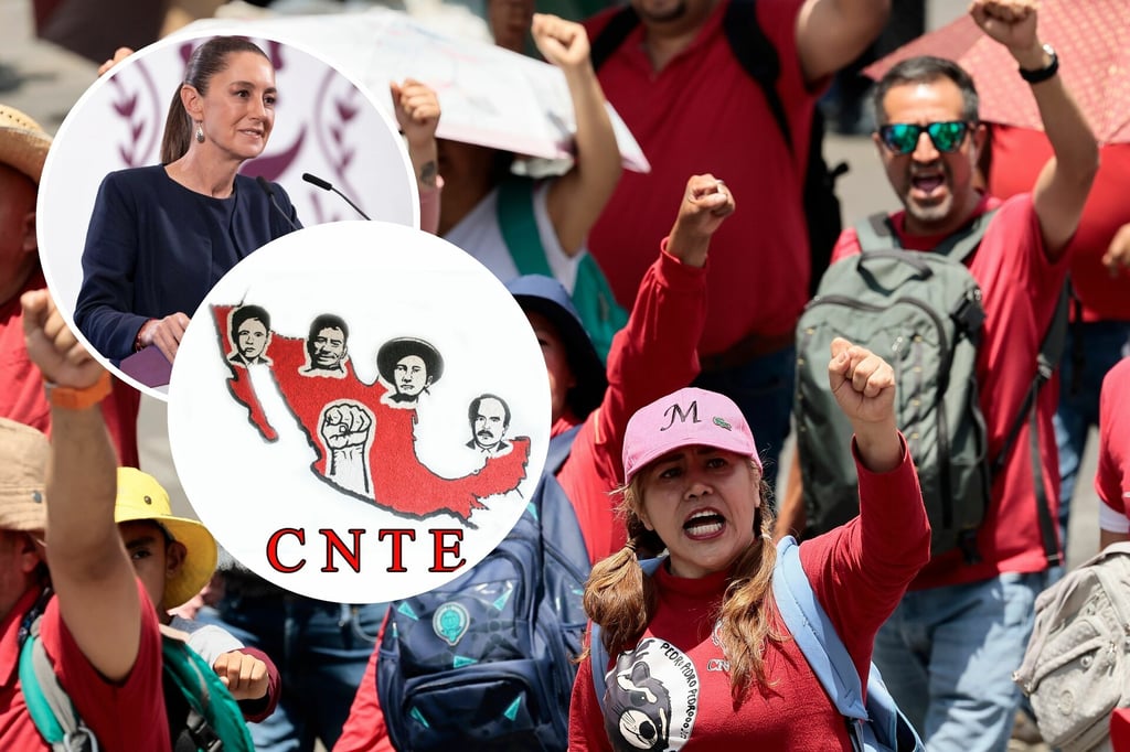 'El año pasado logramos el 14% hasta el 16%'; CNTE rechaza aumento salarial del 9% anunciado por Sheinbaum