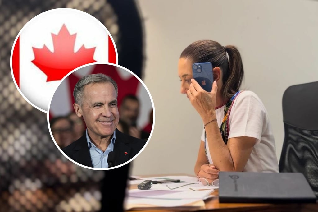 Primer Ministro de Canadá y Sheinbaum sostienen su primer llamada telefónica