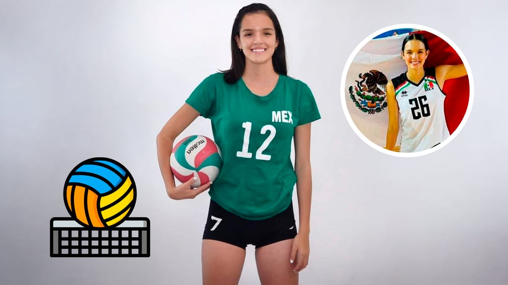 Voleibolista duranguense Michelle Lizárraga, convocada a la Preselección Nacional Sub-23