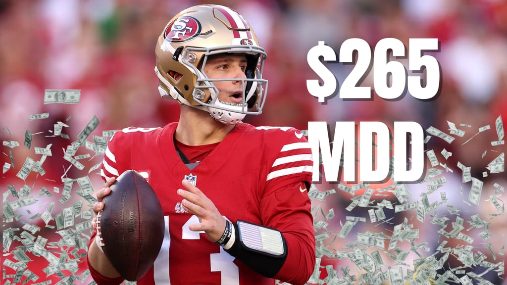 NFL: ¡El 'Mr. Irrelevant' mejor pagado! Brock Purdy firma por 265 millones de dólares