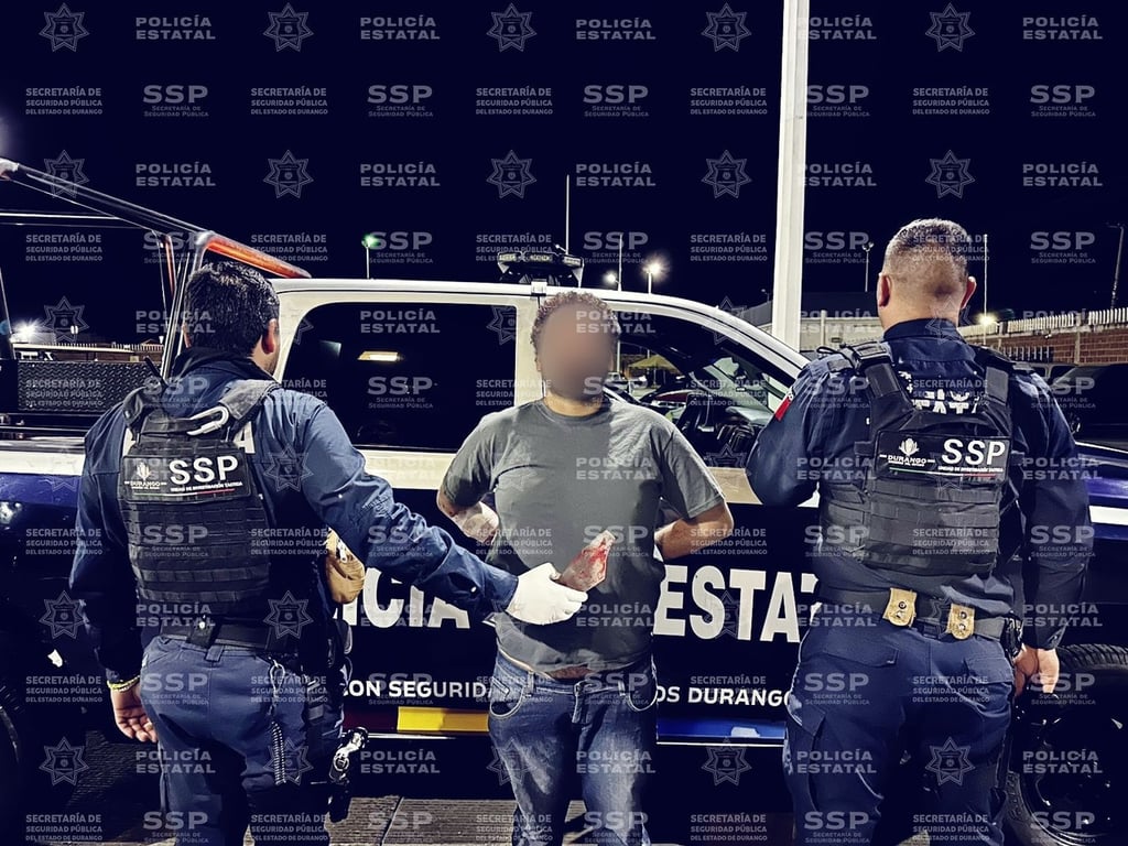 Caso. Un varón de 34 años de edad fue detenido acusado de abuso sexual a una menor; se lesionó con un vidrio quebrado al intentar huir.