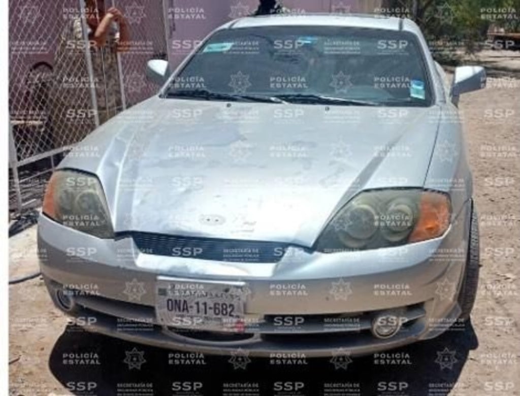 Labor. Estatales detuvieron a un sujeto que conducía un vehículo con placas sobrepuestas en Lerdo.