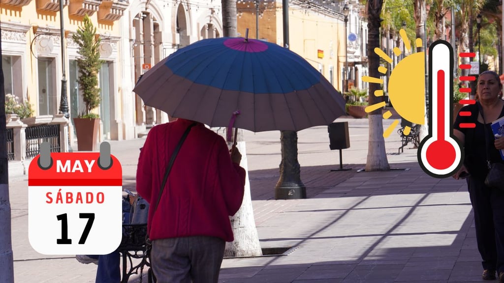 Calor extremo en Durango HOY sábado 17 de mayo: esto indica el pronóstico