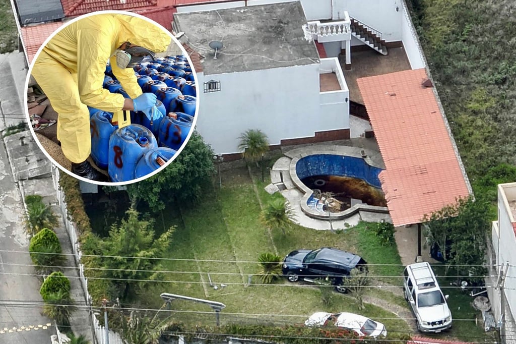 Detienen a mexicano en Guatemala en operativo al desmantelar un narcolaboratorio