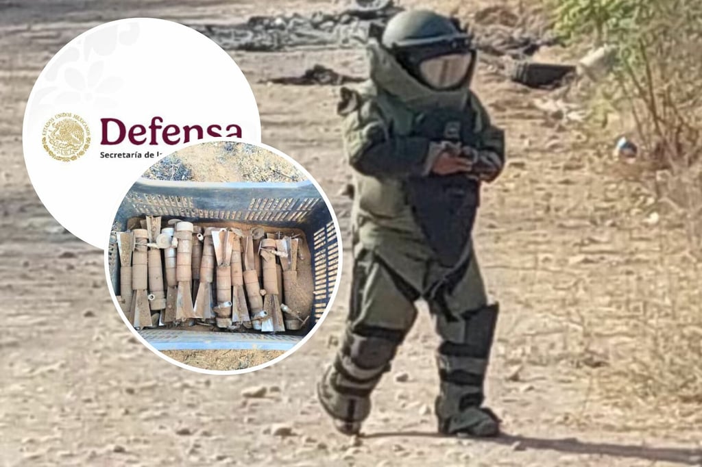 Violencia en Sinaloa: Ejército desactiva 22 explosivos y desmantela campamento criminal