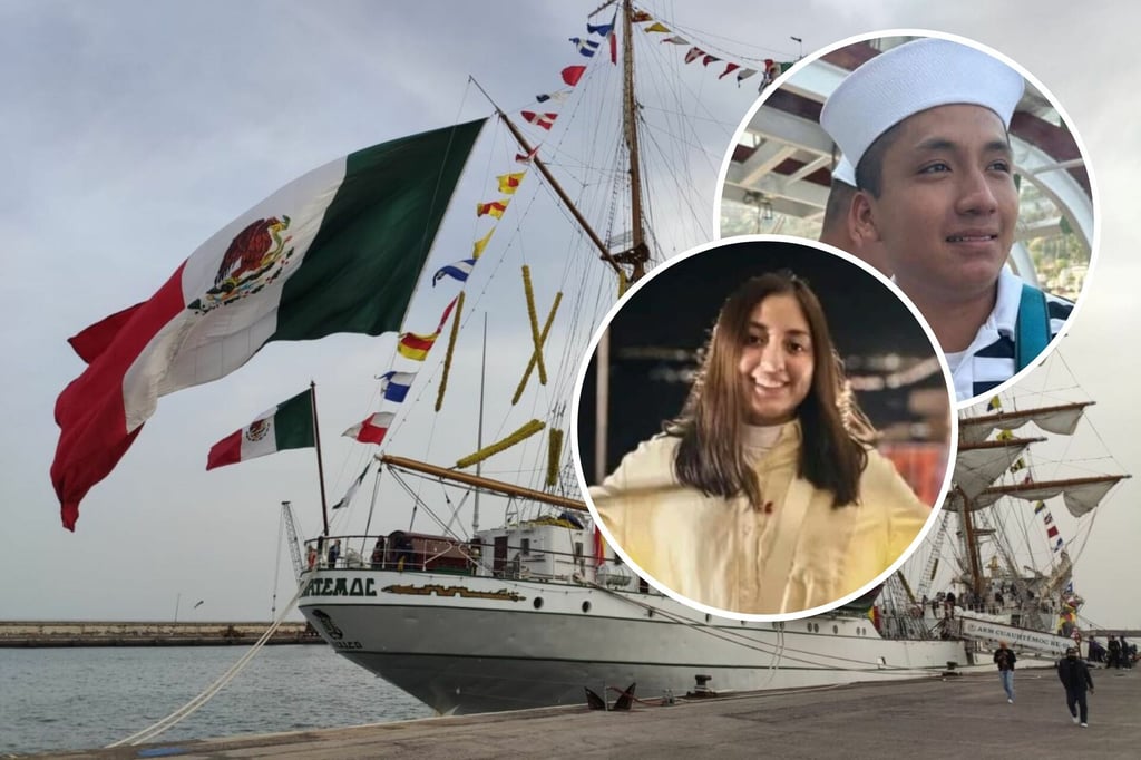 Buque Cuauhtémoc: Identifican a los marinos que fallecieron en el accidente