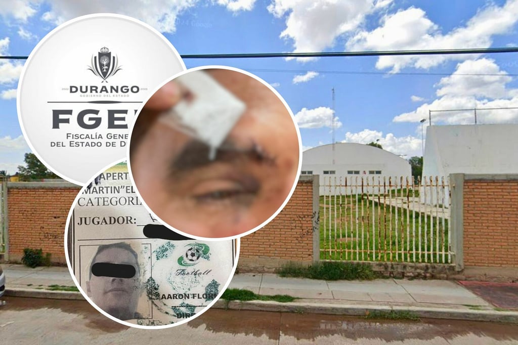 Árbitro fue agredido por jugador en la unidad deportiva José Revueltas